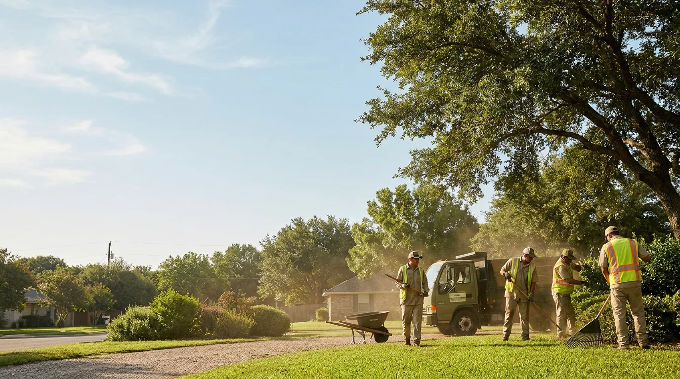Landscaping in La Vernia, TX near me